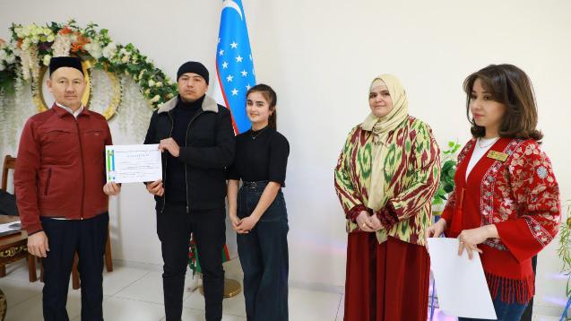 Oila qurish ostonasidagi yoshlarga hayotiy saboqlar berildi
