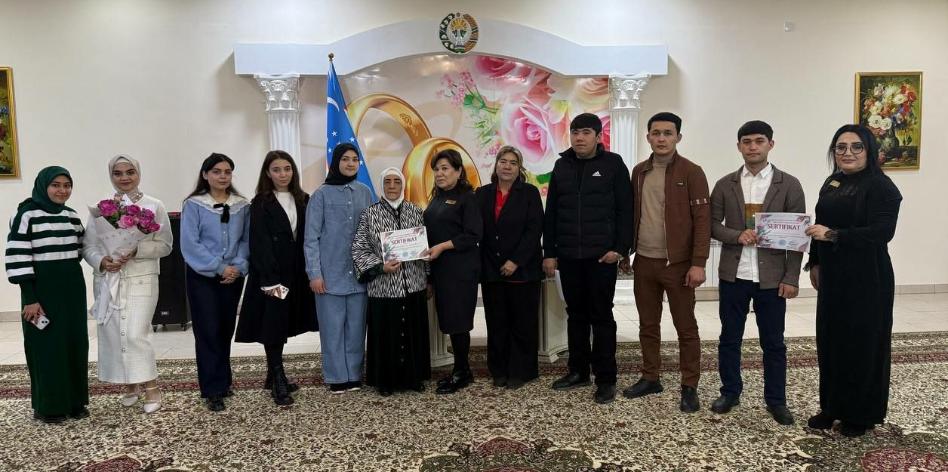 Nikohlanuvchi yoshlar uchun oilaviy hayotga tayyorlash bo‘yicha seminarlar tashkil etilmoqda