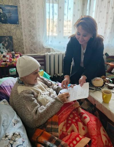 95 yoshli ayolning iltimosiga ko’ra tug’ilganlik guvohnomasi qayta rasmiylashtirildi
