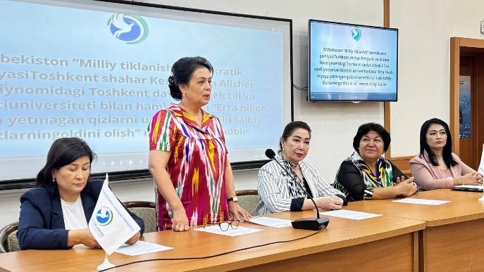 Erta turmush qurishning salbiy oqibatlari tushintirildi